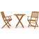 vidaXL 3058255 Ensemble repas de patio, 1 Table incluse 2 Chaises