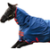 Horseware Mio All-In-OneTurnout 350g Bleu foncé et rouge bleu