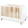 Pinolino Lit De Bébé Évolutif Pan Blanc 29.5x57.1"