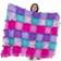 Melissa & Doug Created by Me Flower Fleece Quilt