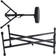 vidaXL Double Barbed Keyboard Stand & Stool