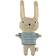 OYOY Darling Baby Felix Rabbit Cushion 3.2x5.5"