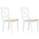 vidaXL - Kitchen Chair 90cm 2pcs