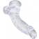 Pipedream King Cock Clear 7.5" Cock with Balls