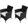 vidaXL 43123 2-pack Garden Dining Chair