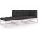 vidaXL 3076519 Lounge-Set, Tisch einschl. 2 Sofas