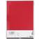 Creativ Company Cardboard Red A4 220g 10 sheets