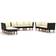vidaXL 3059748 Loungeset, Bord inkl. 8 Soffor