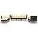vidaXL 3059748 Loungesæt, borde inkl. 8 sofaer
