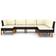 vidaXL 3059718 Lounge-Set, Tisch einschl. 6 Sofas