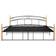 vidaXL Bed Frame Metal 90cm 180x200cm