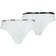 Puma Women's Microfiber Brazilian Brief 2-pack - White