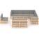 vidaXL 3076854 Lounge-Set, Tisch einschl. 9 Sofas