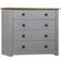 vidaXL 282659 Gray and Wood Aparador 80x73cm