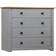 vidaXL 282659 Gray and Wood Skænk 80x73cm