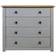 vidaXL 282659 Gray and Wood Aparador 80x73cm