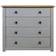 vidaXL 282659 Gray and Wood Skænk 80x73cm