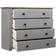 vidaXL 282659 Gray and Wood Aparador 80x73cm