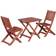 vidaXL 45586 Caféset, 1 Bord inkl. 2 Stolar