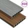 vidaXL WPC 3070465 23x140 Patio Board