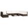 vidaXL 3054608 Loungeset, 1 Bord inkl. 6 Soffor