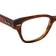 Ray-Ban RB0880 Habana a Rayas Montura Transparente Lentes 49-19