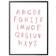 XO Posters Alphabet Poster