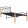 vidaXL Bed Frame Metal Solid 90cm 90x200cm