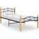 vidaXL Bed Frame Metal Solid 90cm 90x200cm