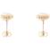 Ted Baker Boucles oreilles Femme TBJ1084-02-02 Transparent, Doré