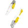 DeLock Secure RJ45-RJ45 STP Cat6a 1m