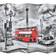 vidaXL London Bus Biombo 228x170cm