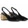 Dolce & Gabbana Patent Leather Slingbacks - Black