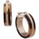 Lauren Ralph Lauren Tortoise Hoop Earrings - Gold