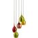 Searchlight Vibrant Pendel 31cm