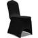 vidaXL Stretch 18pcs Loose Chair Cover Black