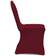 vidaXL Stretch 18pcs Stolsöverdrag Burgundy