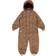 Wheat Miko Tech Snowsuit - Maroon Flowers (7052e-921R-2753)