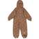 Wheat Miko Tech Snowsuit - Maroon Flowers (7052e-921R-2753)