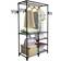 vidaXL 245743 Black Clothes Rack 87x158cm