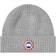 Canada Goose Arctic Disc Merino Wool Ribbed Toque - Grey