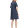 Pieces Ria T-shirt Dress - Ombre Blue