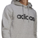 adidas Essentials Linear Logo Hoodie - Medium Grey Heather Black