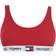 Tommy Hilfiger Tommy 85 Stretch Cotton Logo Bralette - Tango Red Xcn