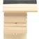 vidaXL Bihotell Solid Spruce Woo