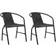 vidaXL 312494 2-pack Silla de jardín para comedor