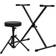 vidaXL 70095 Keyboard Stand With stool