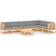 vidaXL 3076799 Loungeset, 1 Bord inkl. 7 Soffor