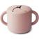 Mushie Baby Snack Cup tasse pour le goûter Blush 1 pcs