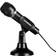 SpeedLink SL-8703-BK CAPO Desk & Hand Microphone Microphone noir